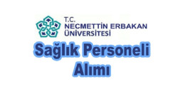 Necmettin Erbakan Üniversitesi Sağlık Personeli Alım ilanı